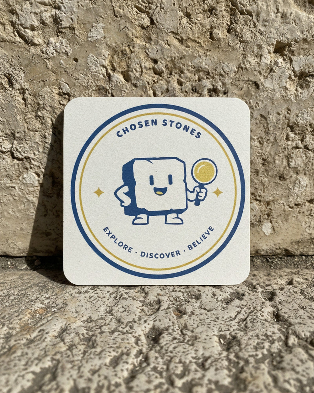 Coaster — Chosen Stones Emblem
