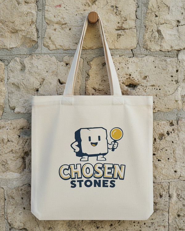 Tote Bag — Chosen Stones, product photo